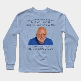 Hide The Pain Harold Making You Friends (Male, 1st edition) Long Sleeve T-Shirt
